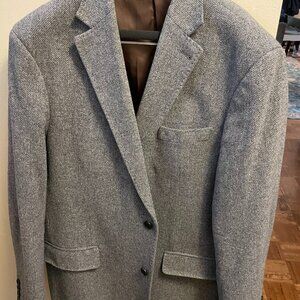 Charles Tyrwhitt Gray/Brown Business Casual Blazer 46R Classic Fit